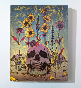 Skull Garden (blue)