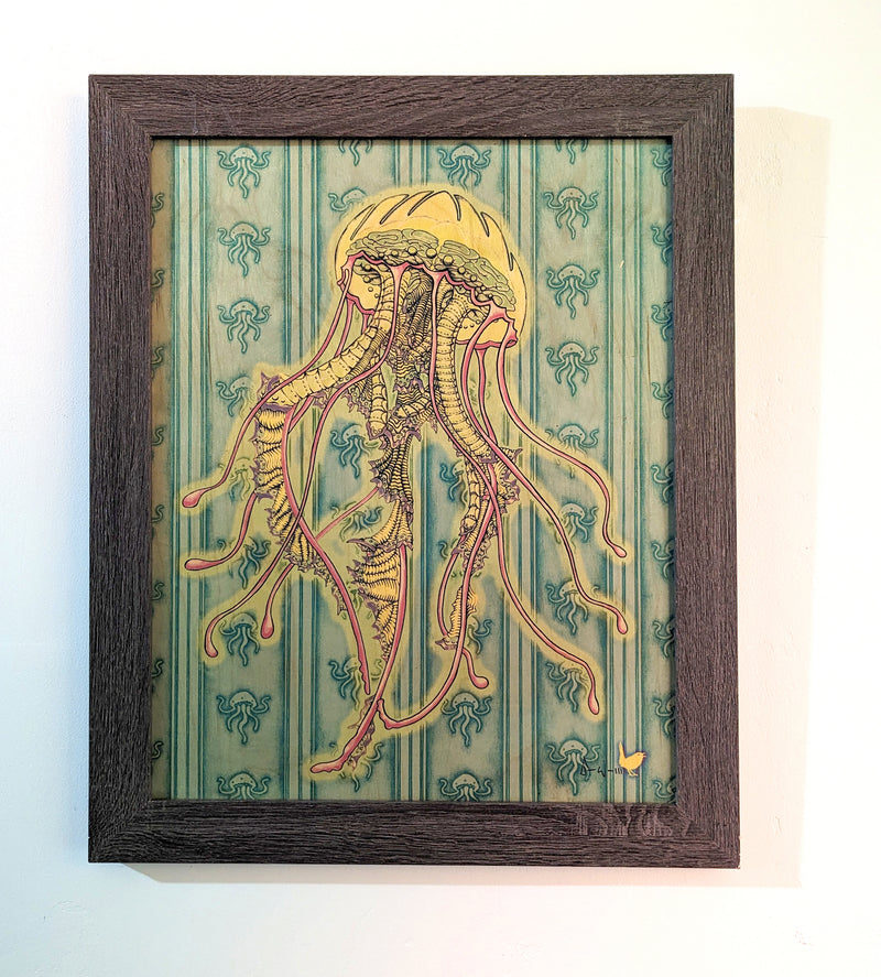 Jellyfish (yellowGreen) – Art by Tom Wrenn